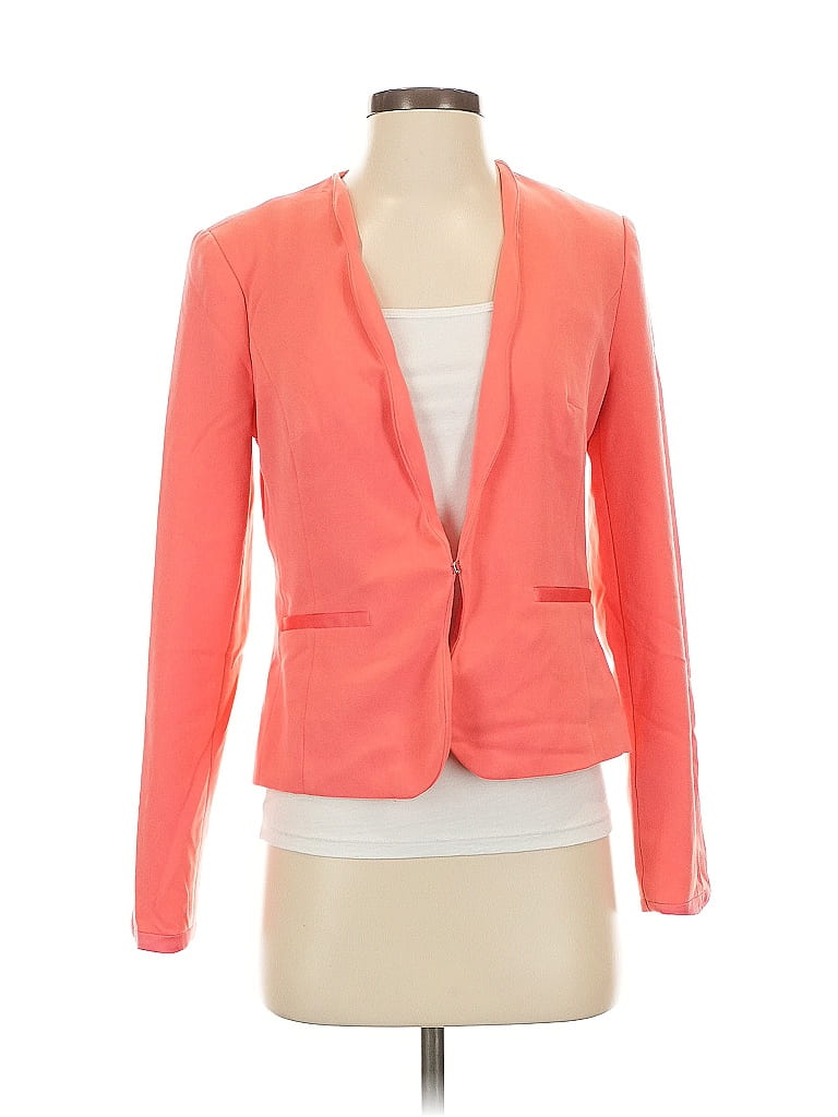Pre-owned Elle Blazer Jacket In Orange