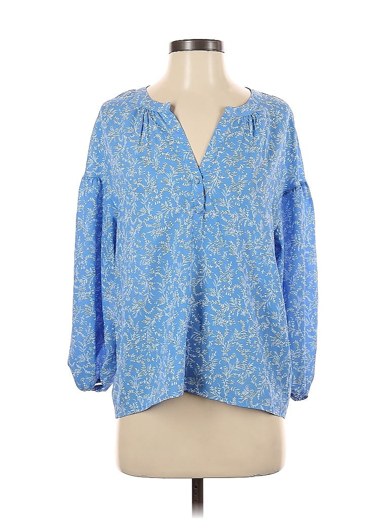 Click to view more detailed imagery on our partner's website Pre-owned Joie 3/4 Sleeve Blouse In Blue