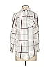 Chico's 100% Rayon Tweed Ivory Long Sleeve Button-Down Shirt Size Sm (0) - photo 1