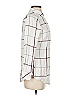 Chico's 100% Rayon Tweed Ivory Long Sleeve Button-Down Shirt Size Sm (0) - photo 4