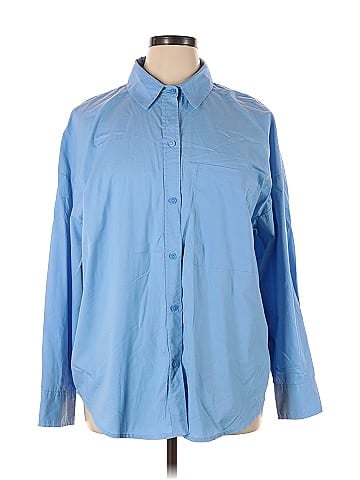 Abercrombie & Fitch Long Sleeve Button-Down Shirt (view 1)