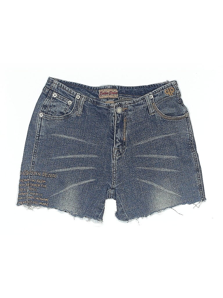 Pre-owned Pelle Pelle Denim Shorts In Blue