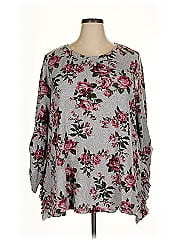 Terra & Sky Long Sleeve Blouse