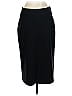 BOSS by HUGO BOSS Solid Black Wool Skirt Size 4 - photo 2