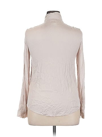 Diane von Furstenberg Long Sleeve Silk Top (view 2)