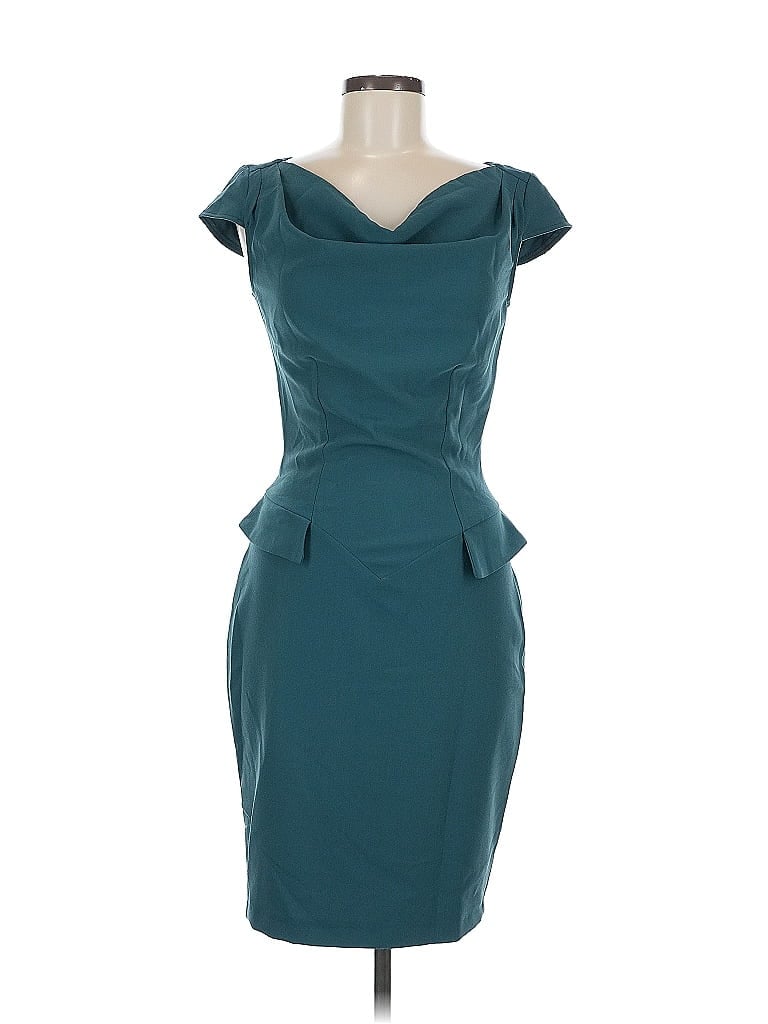 Pre-owned Closet Cocktail Dress In Blue