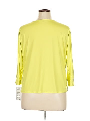 NY Collection 3/4 Sleeve Top (view 2)