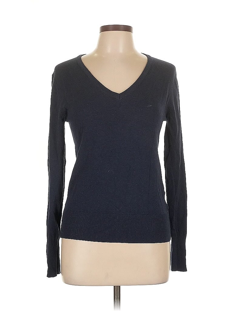 Pre-owned Assorted Brands Pullover Sweater In Blue