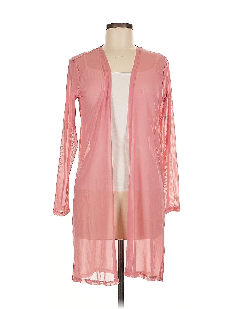 Pre-owned Love J Cardigan Sweater In Pink