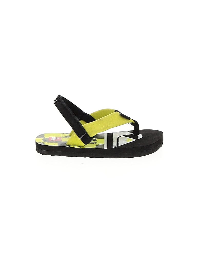 QUIKSILVER Pre-owned Kids' Flip Flops In Yellow
