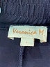 Veronica M. Solid Blue Casual Pants Size L - photo 4