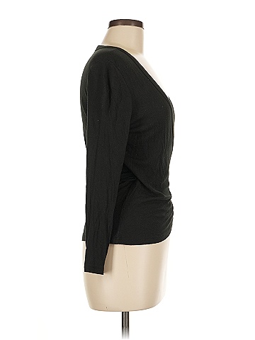 BCBGMAXAZRIA Black Long Sleeve Top Size M
