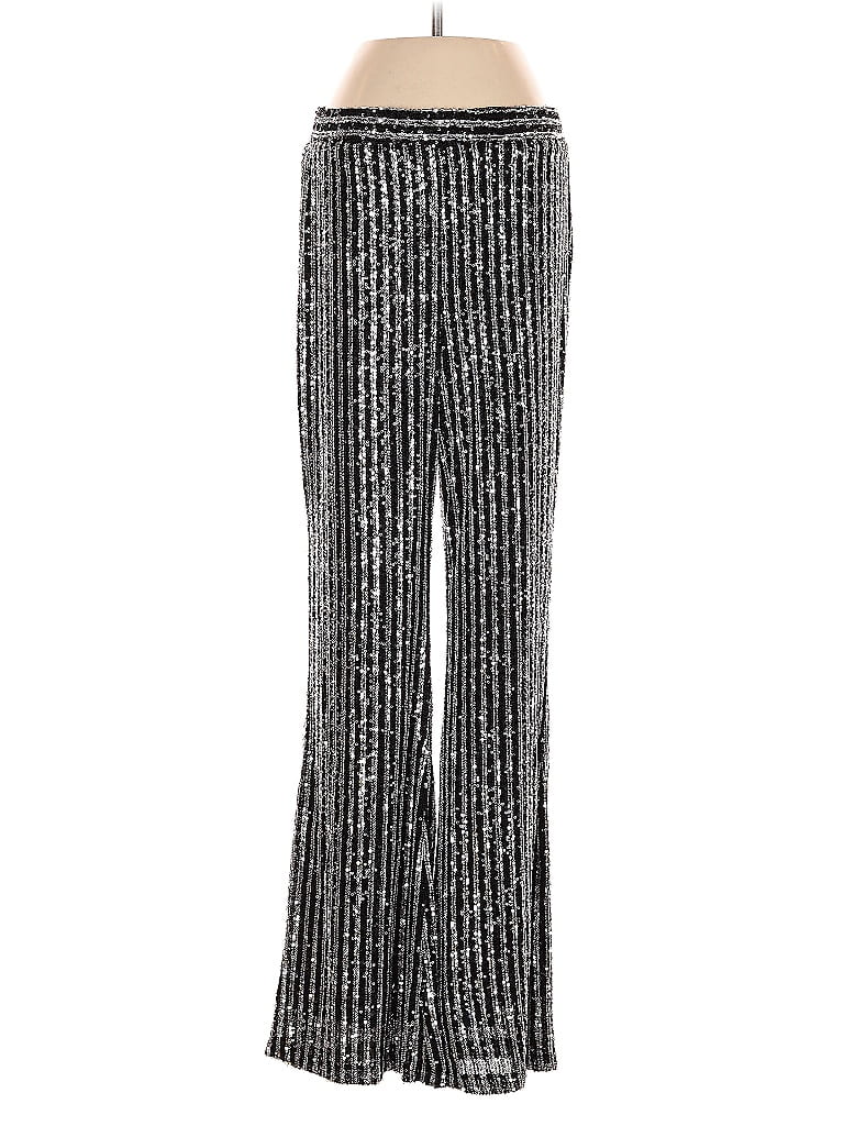 12th Tribe Tweed Silver Casual Pants Size XS - photo 1