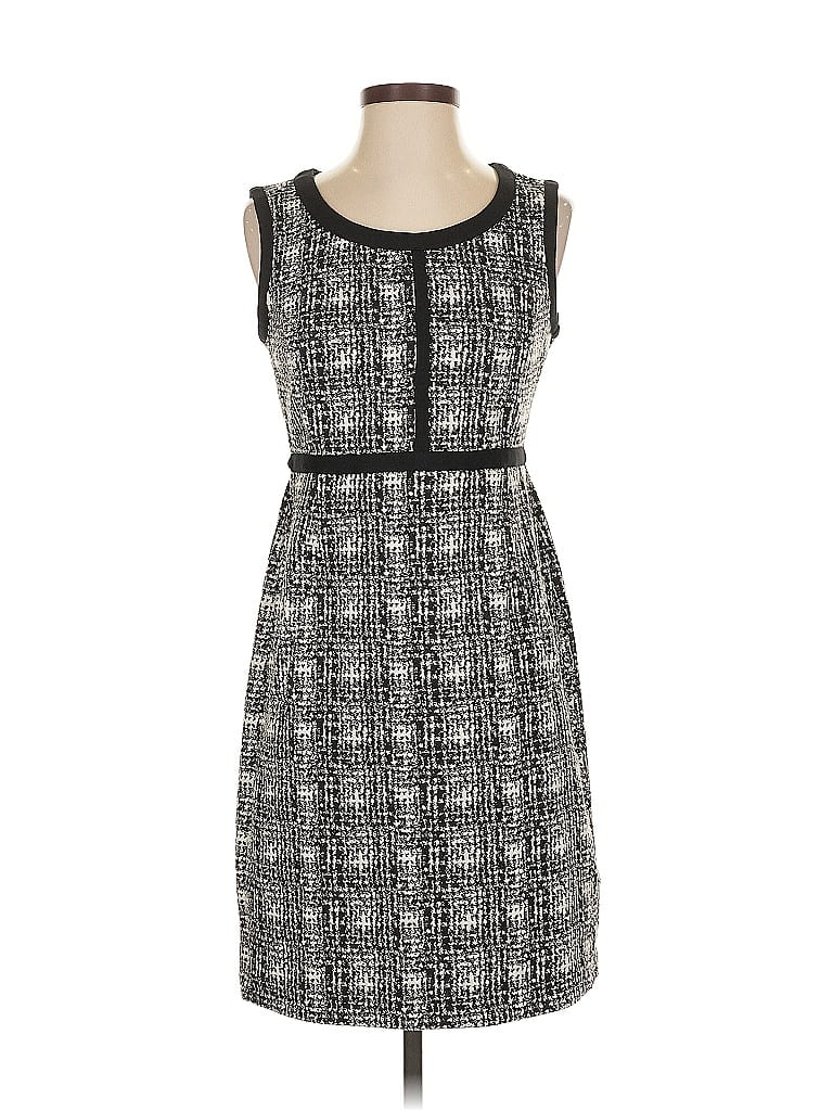 Pre-owned Lands' End Casual Dress In Black