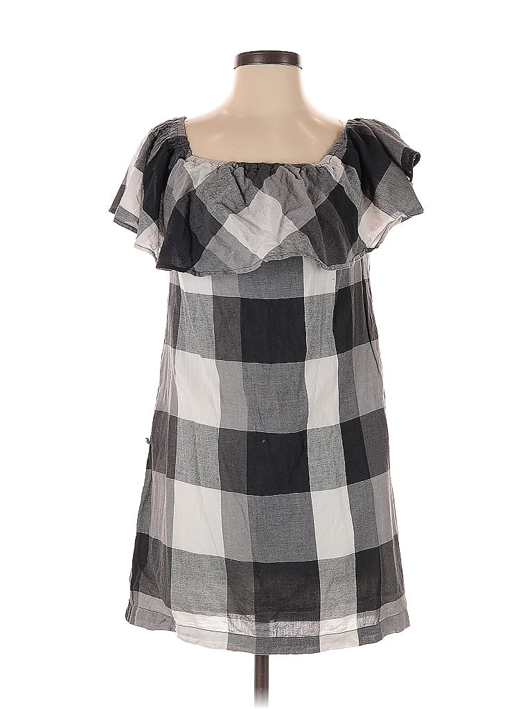 Pre-owned Who What Wear Casual Dress In Gray