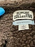 Future Collective 100% Recycled Polyester Brown Faux Fur Vest Size S - photo 6