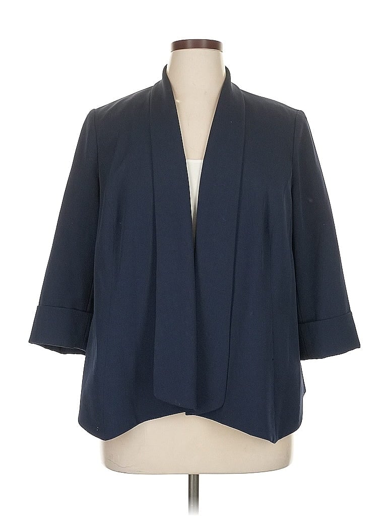 Jones Studio Blue Blazer Size 16 - photo 1