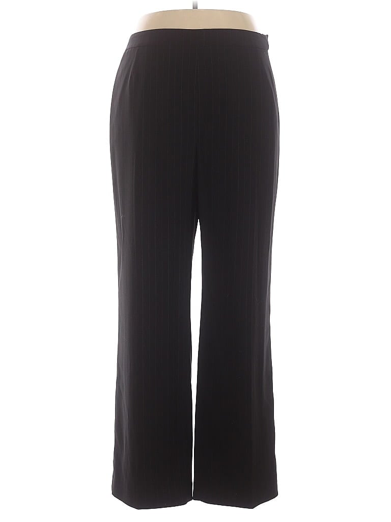 Pre-owned Evan Picone Dress Pants In Black