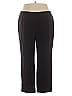 Le Suit 100% Polyester Black Casual Pants Size XXL (estimated) - photo 1