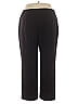 Le Suit 100% Polyester Black Casual Pants Size XXL (estimated) - photo 2