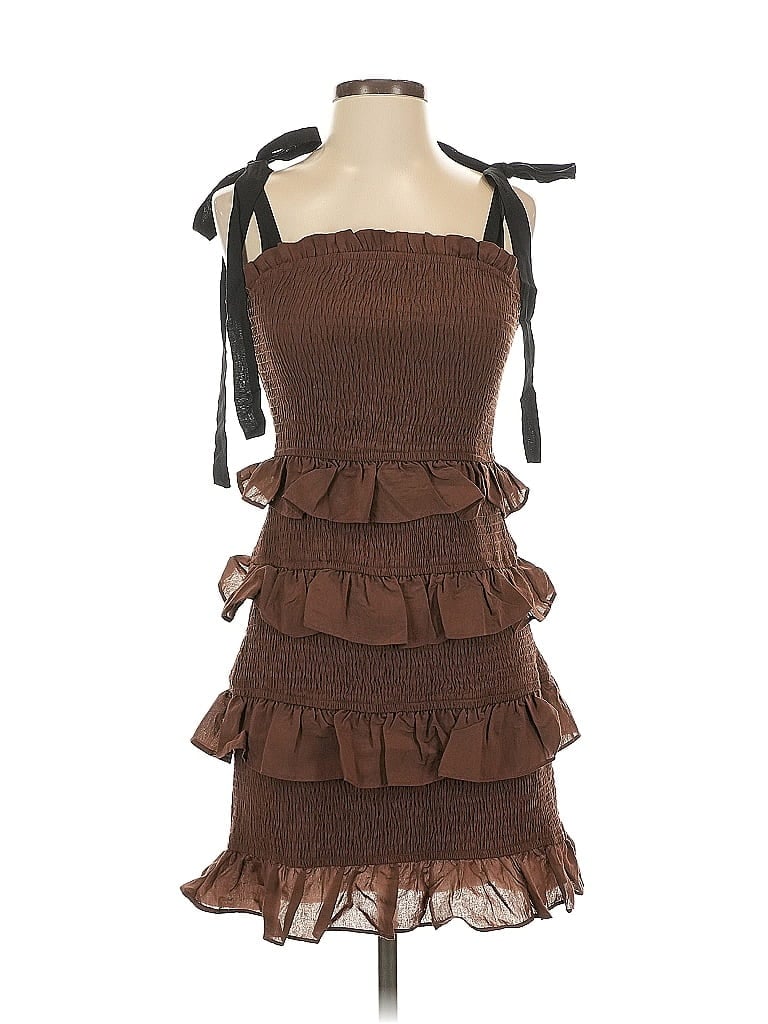 Pre-owned Endless Rose Cocktail Dress In Brown