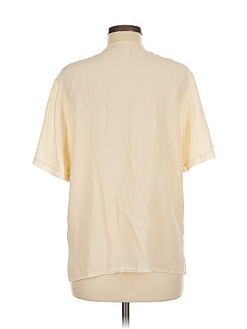 Assorted Brands Short Sleeve Silk Top (view 2)