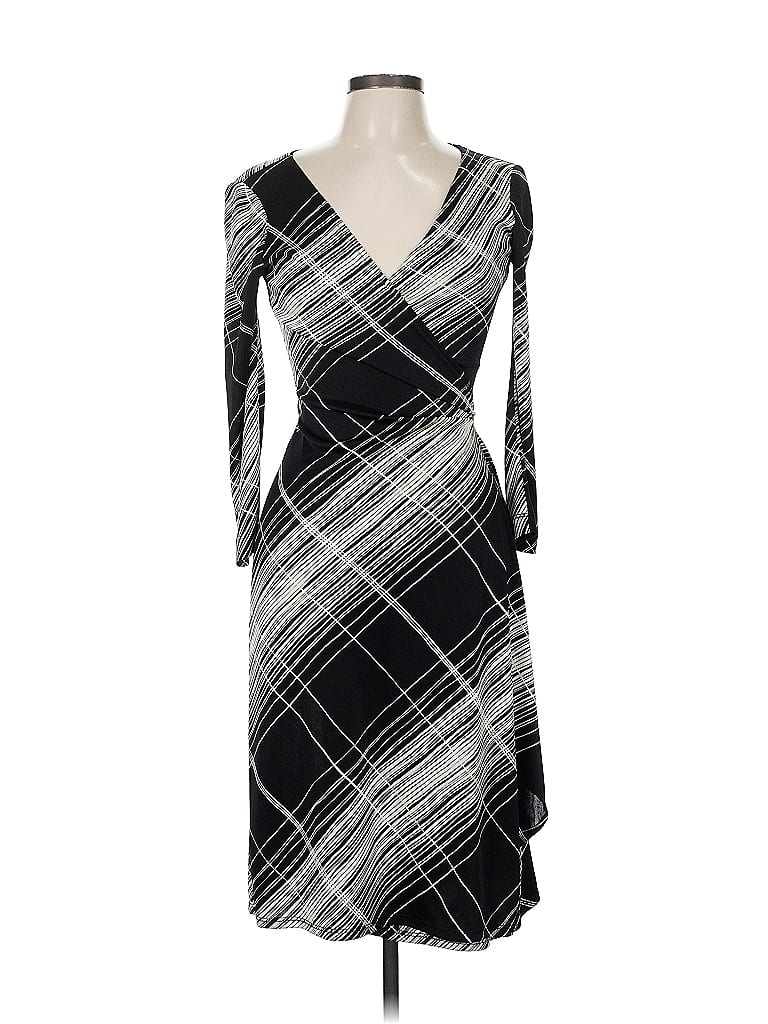 Pre-owned Bcbgmaxazria Cocktail Dress In Black