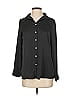 Mi ami 100% Polyester Solid Black Long Sleeve Blouse Size XS - photo 1