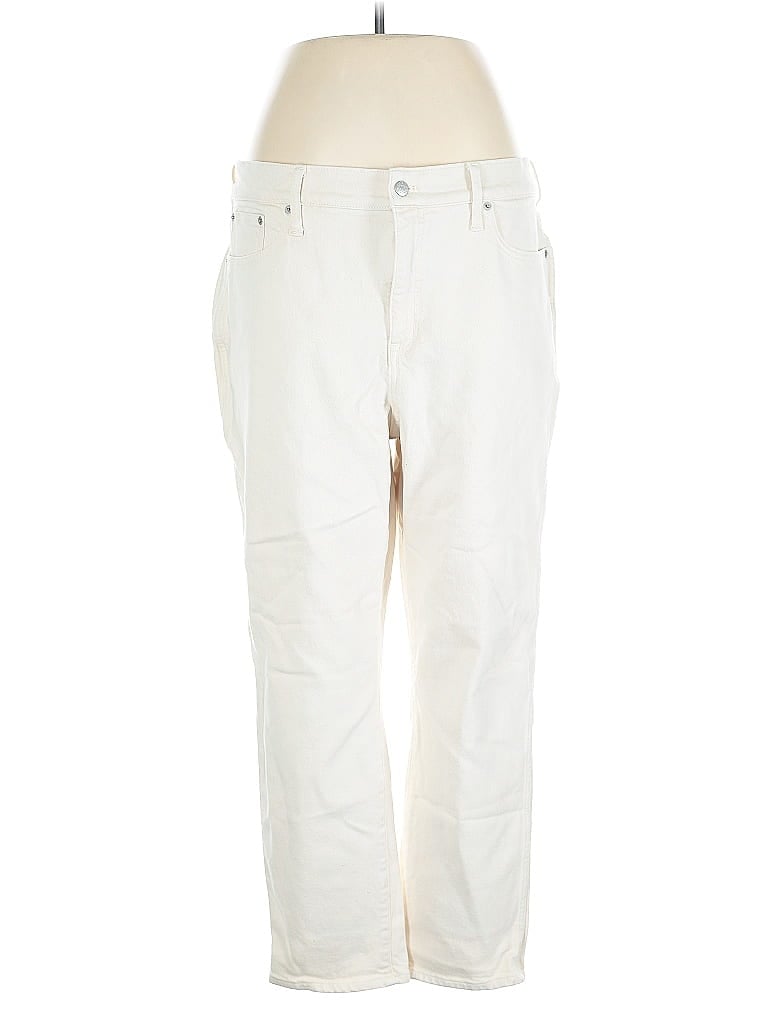 Pre-owned J.crew Factory Store Jeans In White