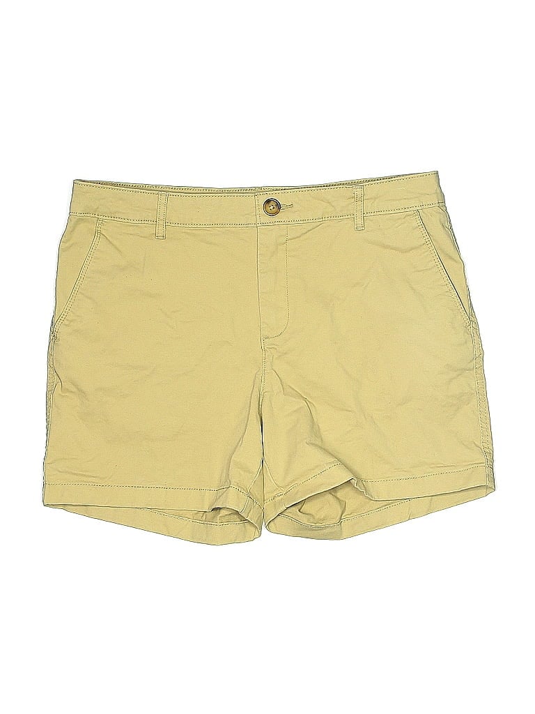 Pre-owned Amazon Essentials Khaki Shorts In Yellow