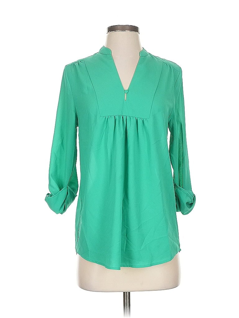Pre-owned Brixon Ivy 3/4 Sleeve T-shirt In Green