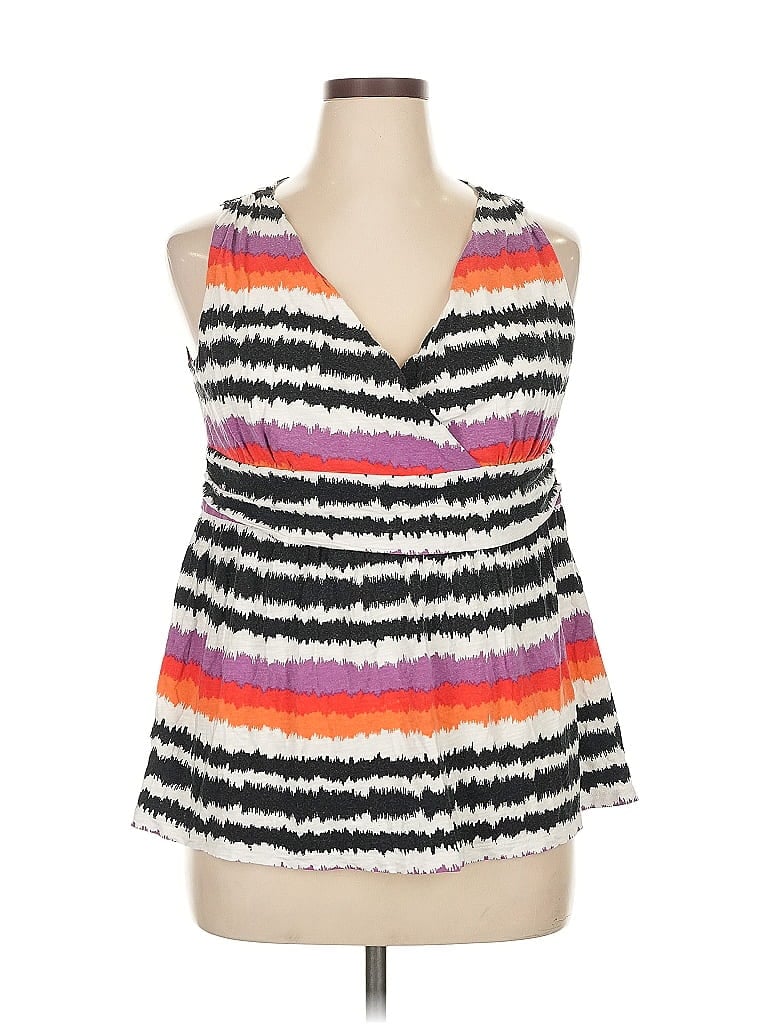 LANE BRYANT Pre-owned Sleeveless Blouse In Black