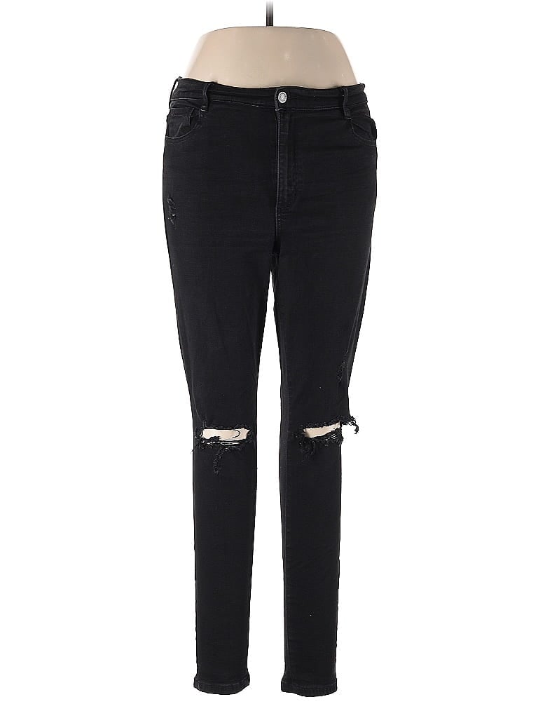 Pre-owned Garage Jeans In Black