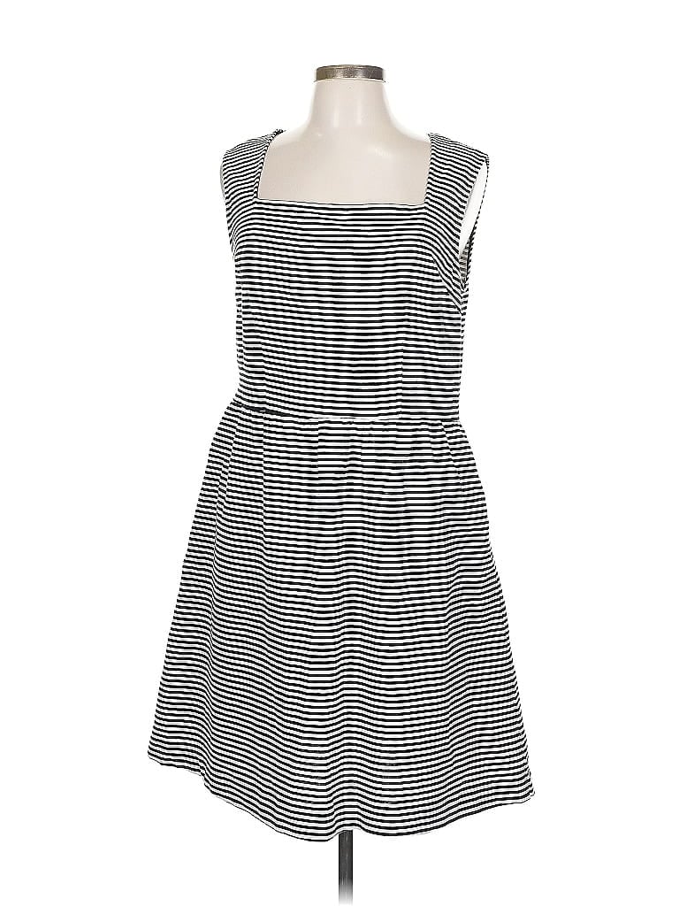Pre-owned Merona Casual Dress In Gray