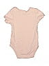 Assorted Brands 100% Cotton Solid Tan Short Sleeve Onesie Size 6-9 mo - photo 2