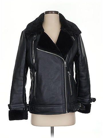 Topshop Faux Leather Jacket (view 1)