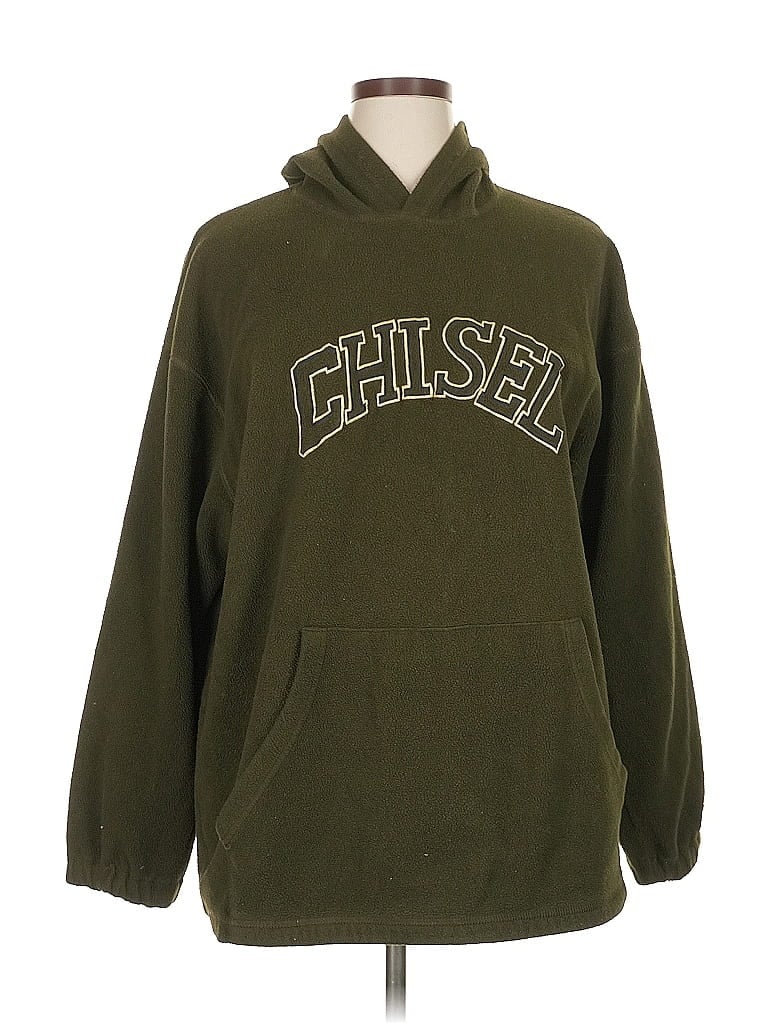 Pre-owned Chisel Pullover Hoodie In Green