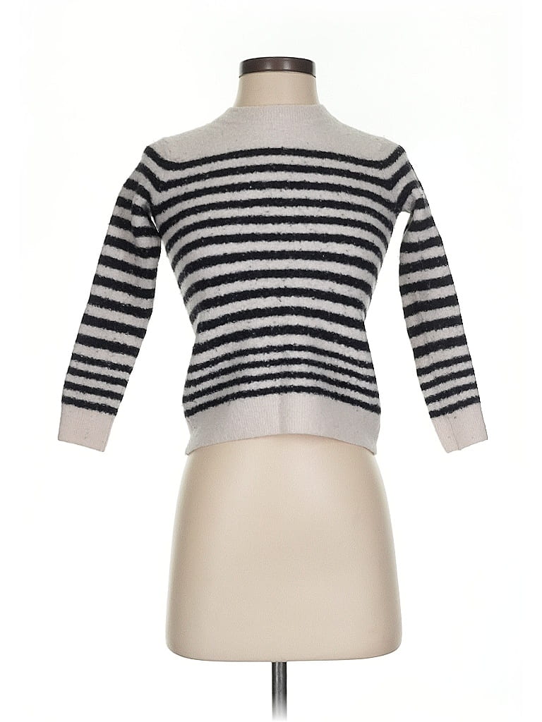 Pre-owned Vince Wool Pullover Sweater In Black