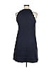 Slate & Willow 100% Polyester Solid Blue Casual Dress Size 14 - photo 2