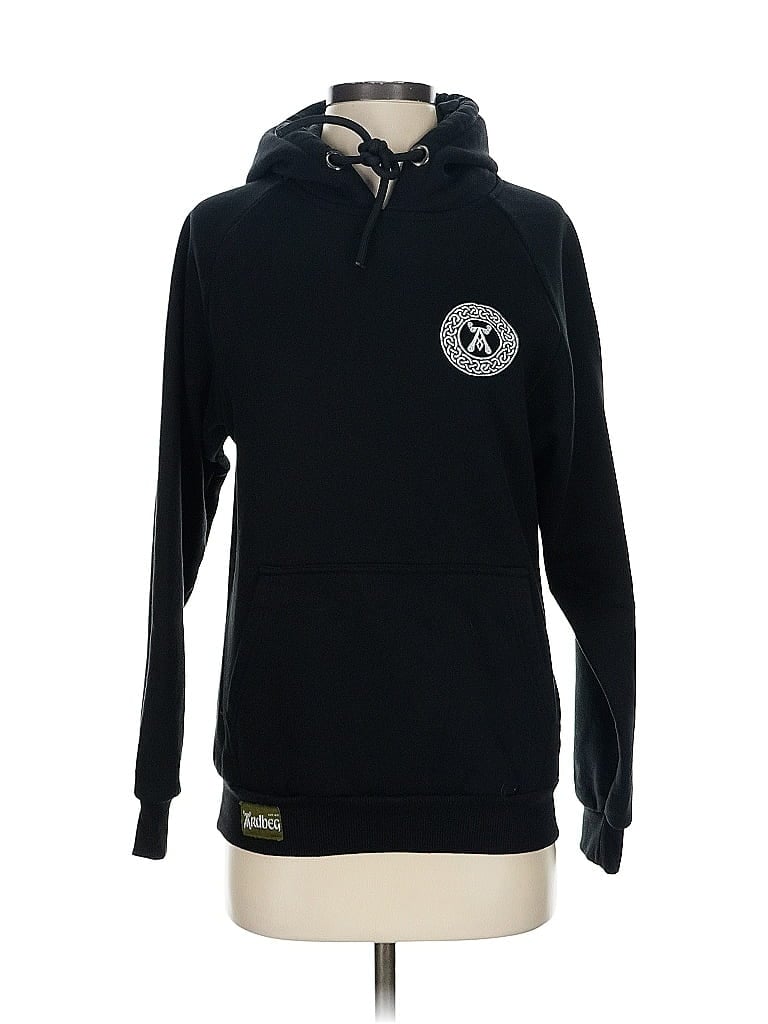 Pre-owned Assorted Brands Pullover Hoodie In Black