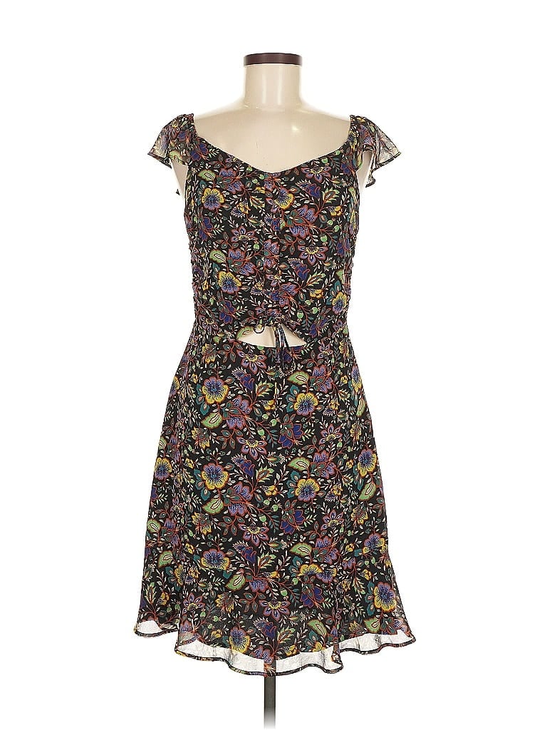 Pre-owned Ikks Casual Dress In Purple