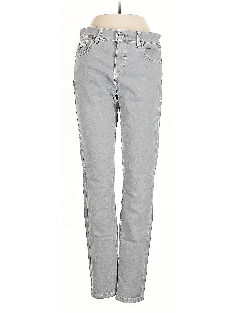 Pre-owned Ann Taylor Loft Jeans In Gray