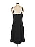 BCBGMAXAZRIA Solid Black Casual Dress Size 0 (estimated) - photo 2
