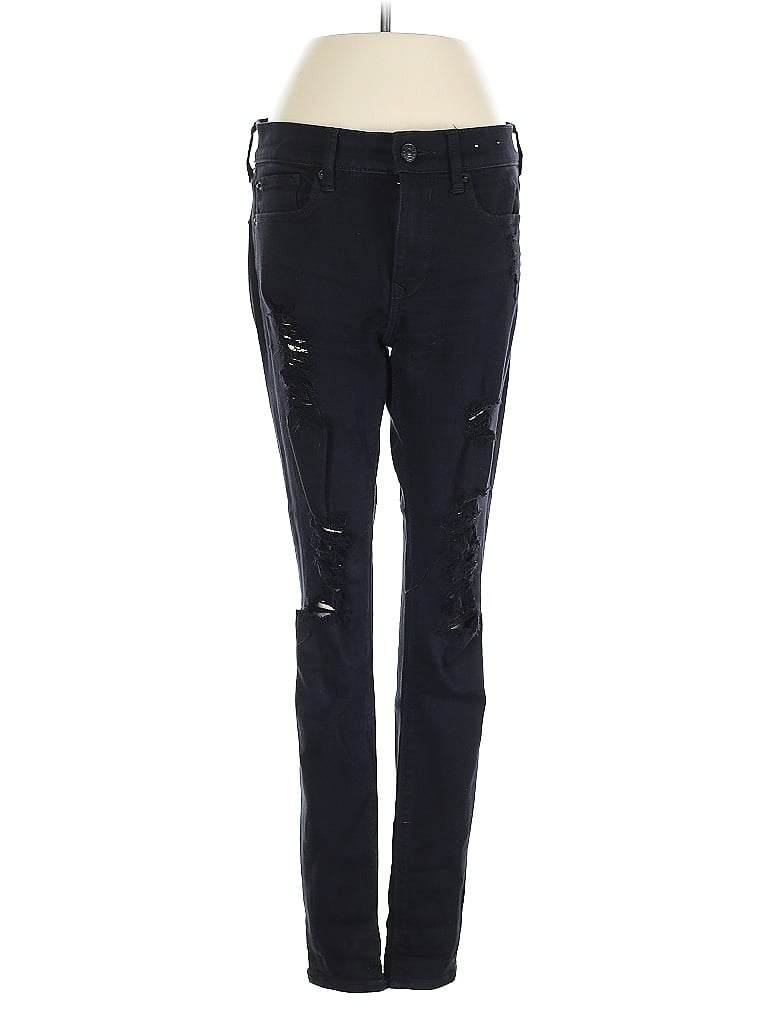 Pre-owned Express Jeans In Black