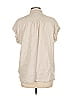 Lord & Taylor Tan Sleeveless Button-Down Shirt Size L - photo 2