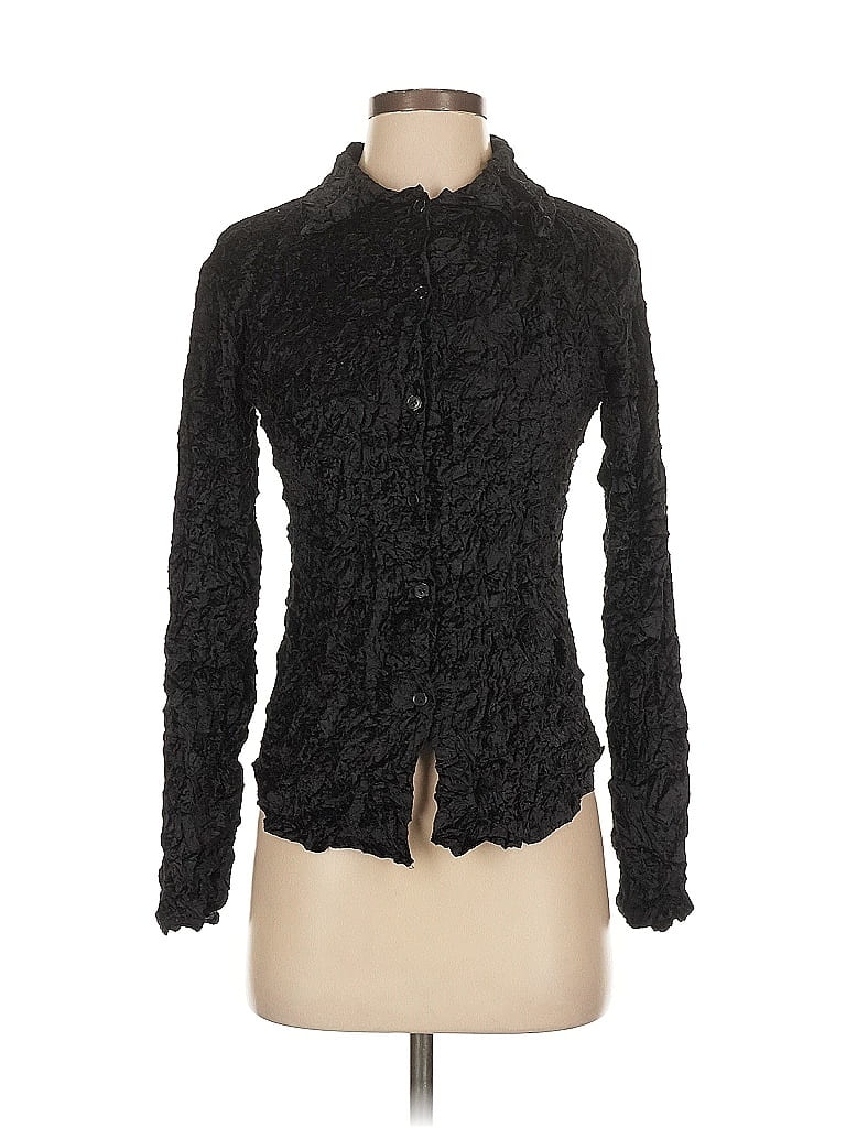 UNBRANDED Pre-owned Long Sleeve Blouse In Black