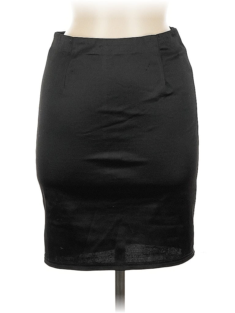 Pre-owned Iris Formal Skirt In Black
