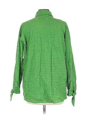 Scoop Long Sleeve Blouse (view 2)