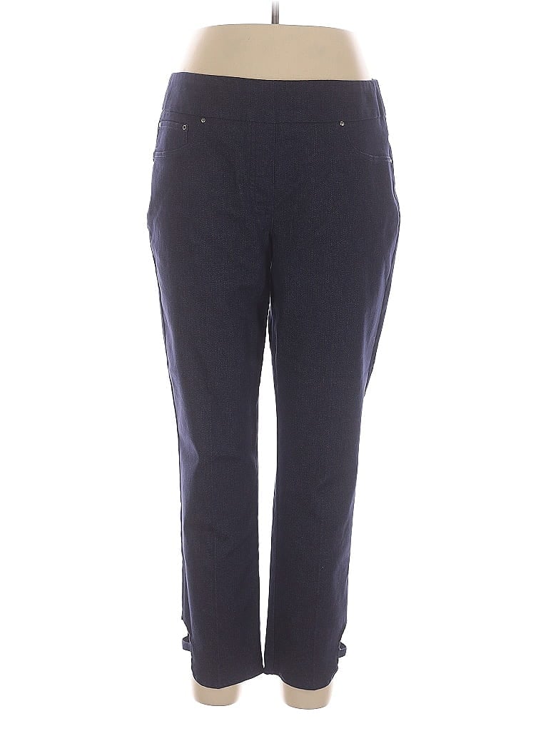 Ruby Rd. Blue Casual Pants Size 14 - photo 1