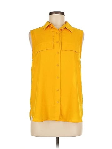 Worthington Sleeveless Button-Down Shirt (view 1)